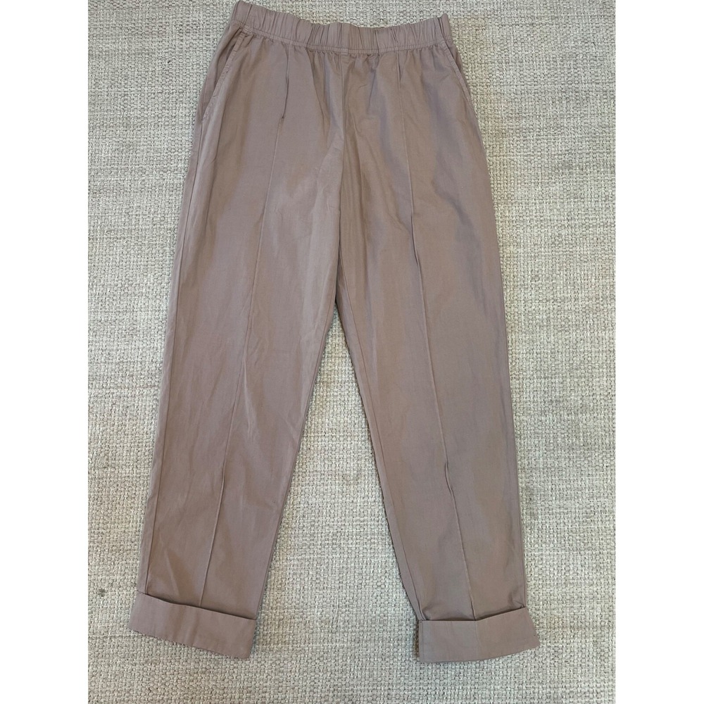 Wyeth Pants Womens XS Tan Yarrow Cuffed Pull On Drawstring NWT